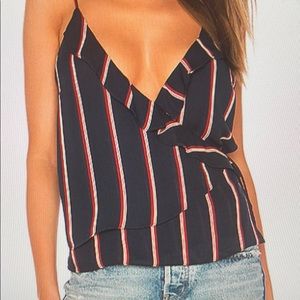 Navy stripe tank